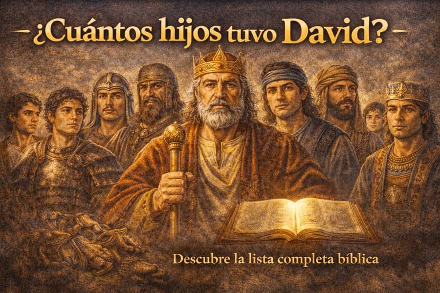 Cuántos hijos tuvo David