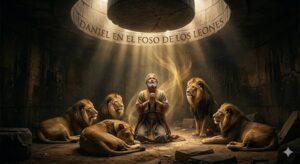 Daniel en el foso de los leones