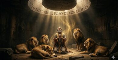 Daniel en el foso de los leones