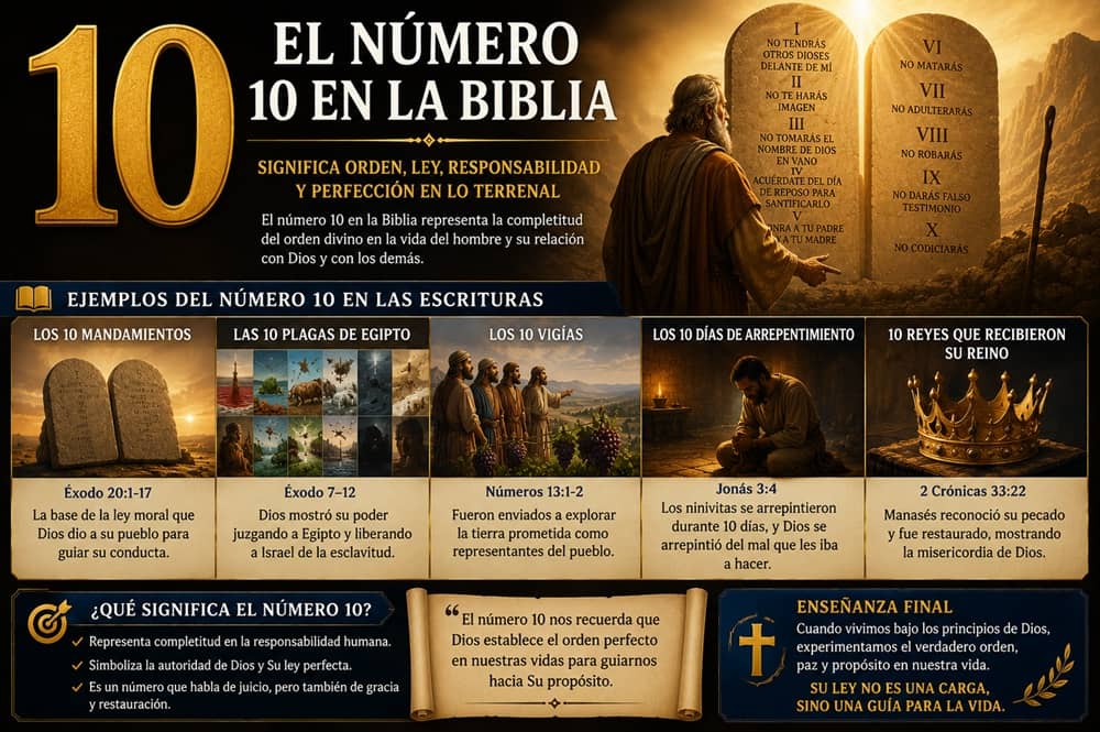 El número 10 en la Biblia