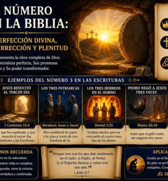 El número 3 en la Biblia perfección divina, resurrección y plenitud