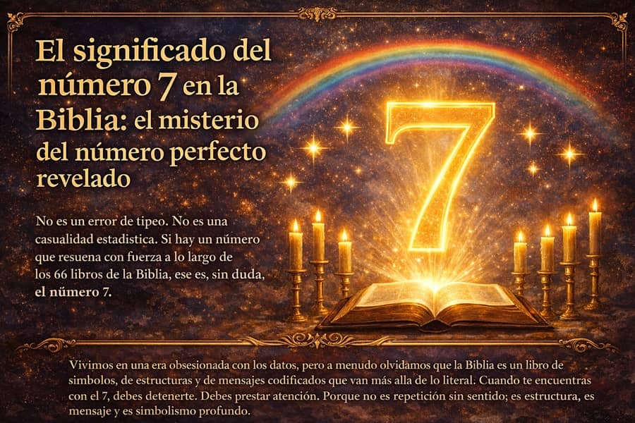 cual es el significado del numero 7 en la biblia
