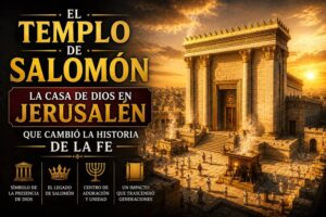 El templo de Salomón la casa de Dios en Jerusalén