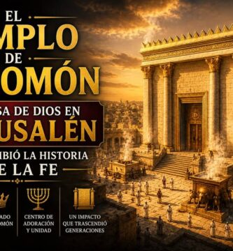 El templo de Salomón la casa de Dios en Jerusalén