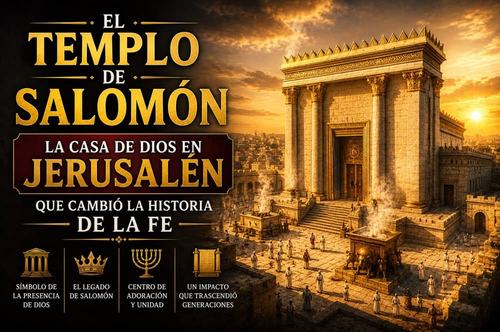 El templo de Salomón la casa de Dios en Jerusalén