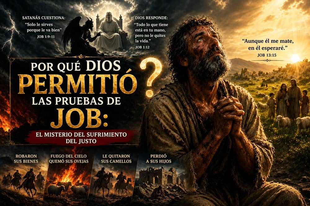 Por qué Dios permitió las pruebas de Job