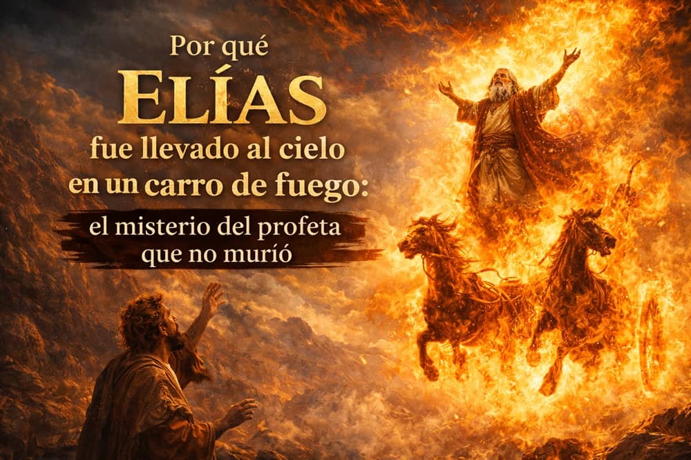 Por qué Elías fue llevado al cielo en un carro de fuego