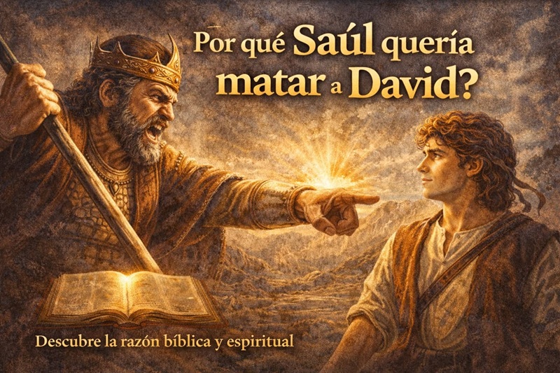 Por qué Saúl quería matar a David
