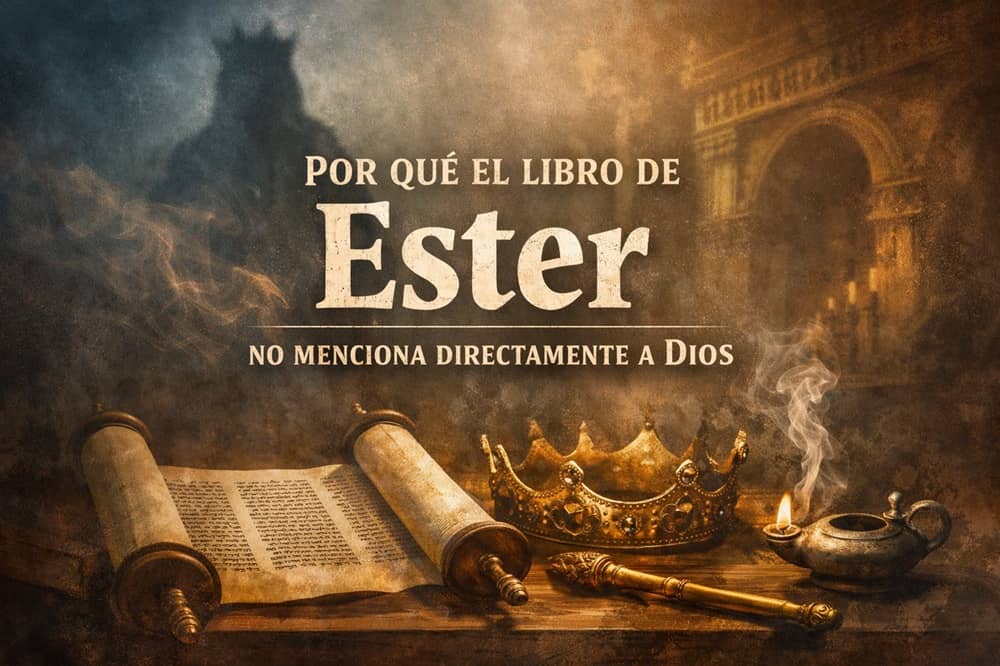 Por qué el libro de Ester no menciona directamente a Dios