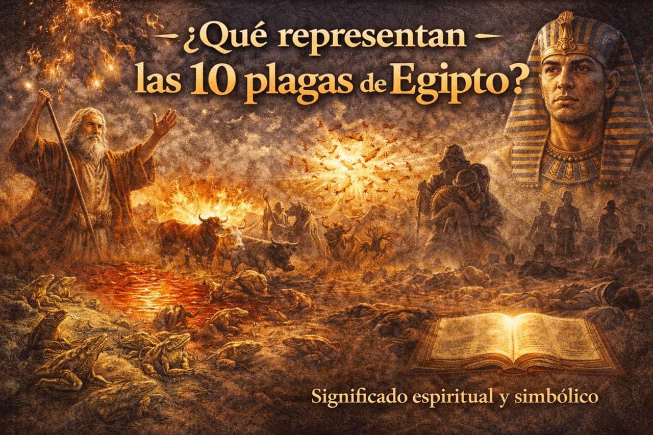Qué representan las 10 plagas de Egipto