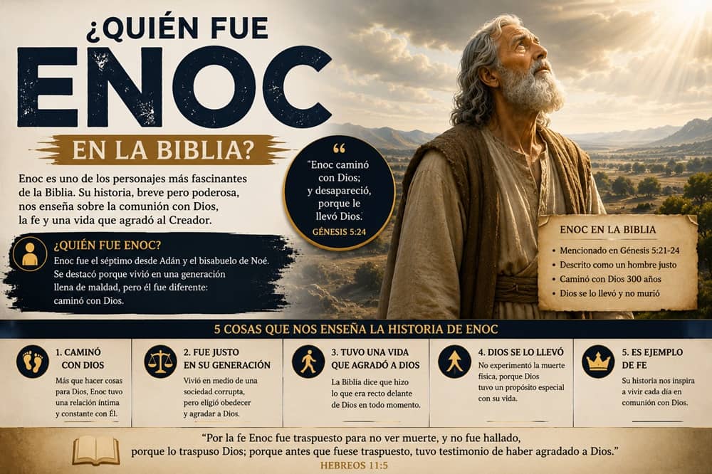 Quién fue Enoc en la Biblia